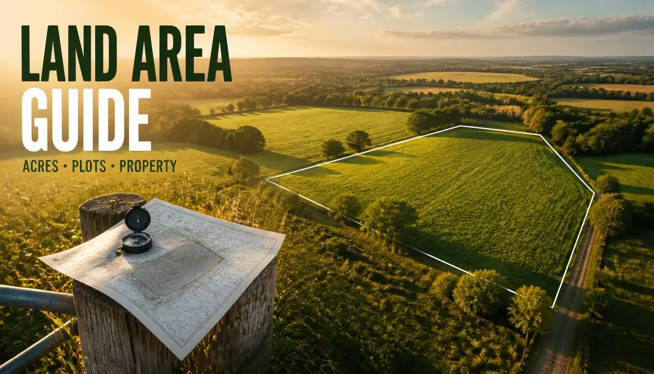 land area calculator guide for acres to square feet conversion